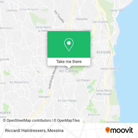 Riccardi Hairdressers map