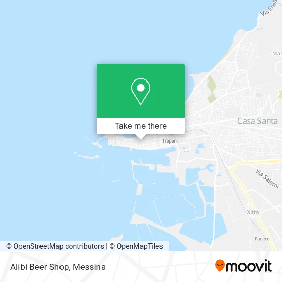 Alibi Beer Shop map