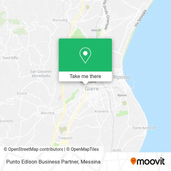 Punto Edison Business Partner map