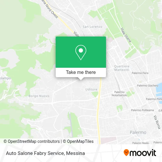 Auto Salone Fabry Service map