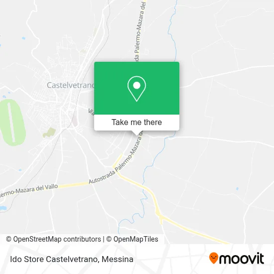 Ido Store Castelvetrano map