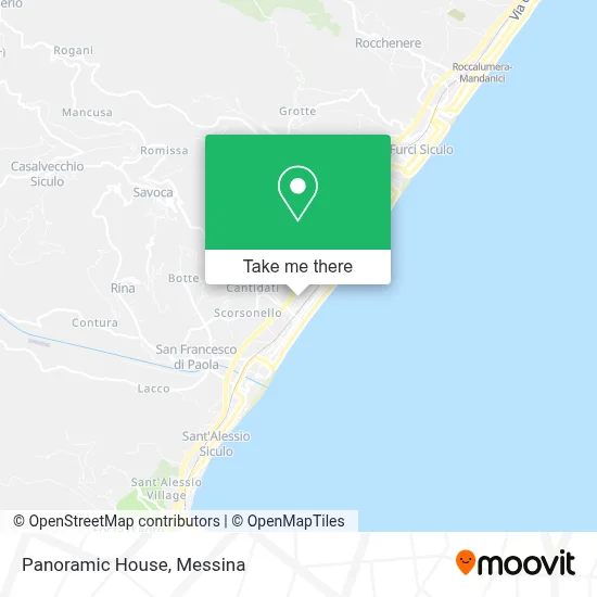 Panoramic House map