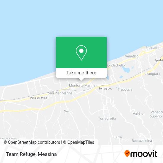 Team Refuge map