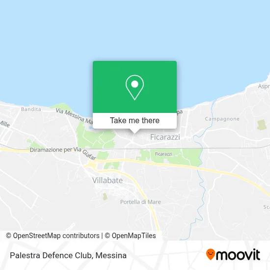 Palestra Defence Club map