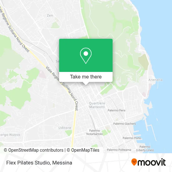 Flex Pilates Studio map