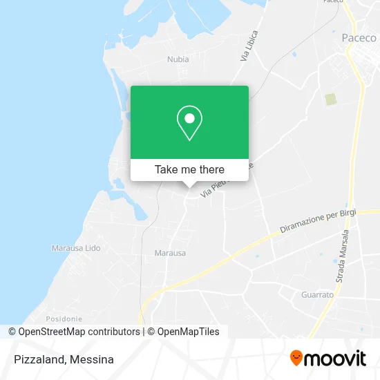 Pizzaland map