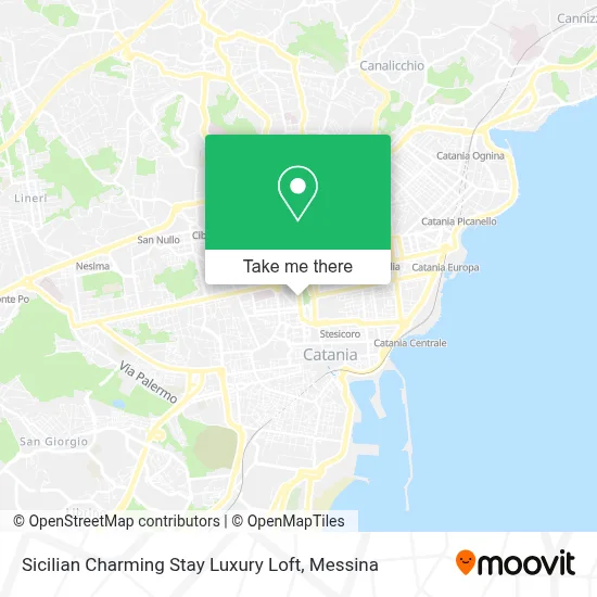 Sicilian Charming Stay Luxury Loft map