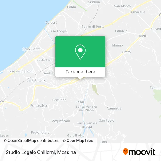 Studio Legale Chillemi map