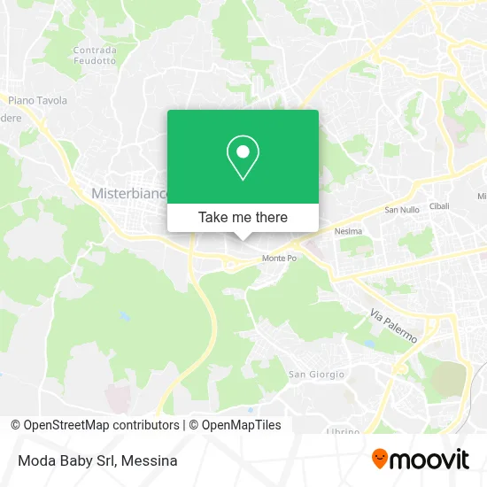 Moda Baby Srl map