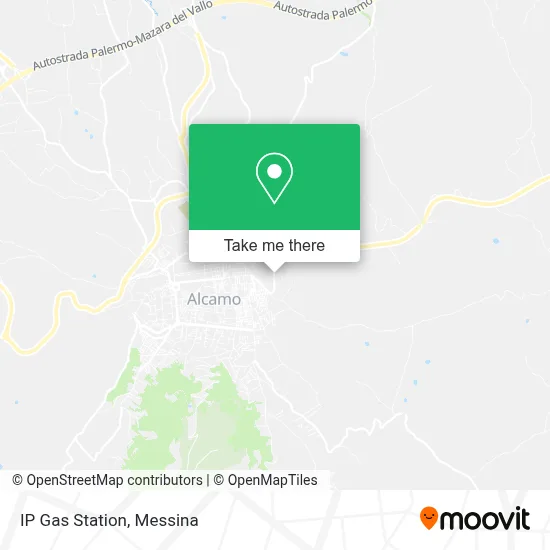 IP Gas Station map