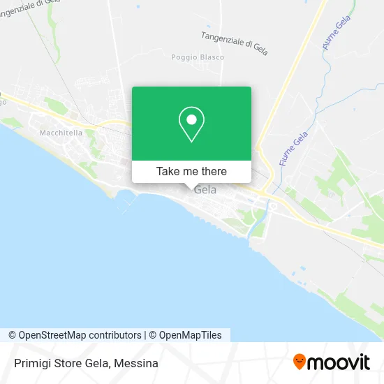 Primigi Store Gela map