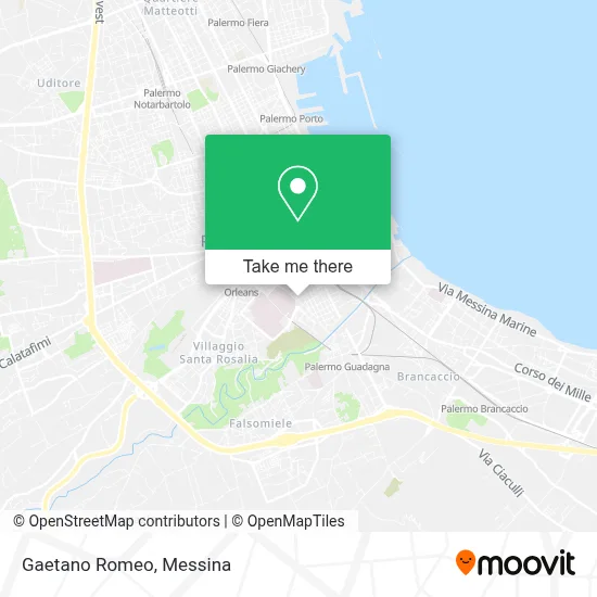 Gaetano Romeo map