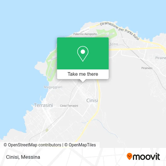Cinisi map