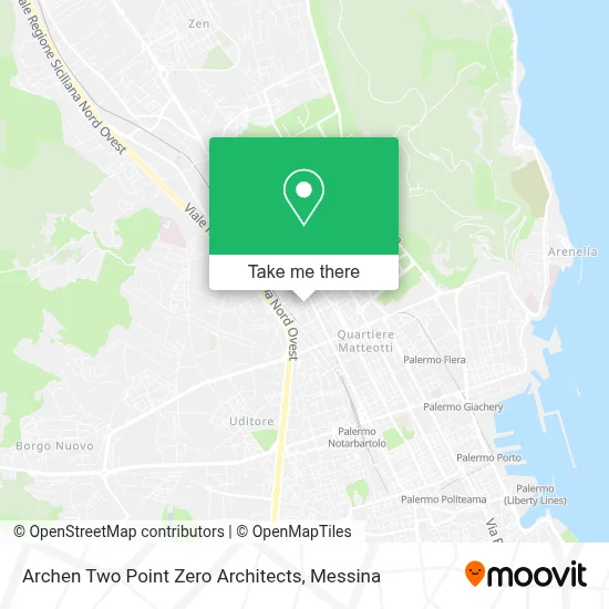 Archen Two Point Zero Architects map
