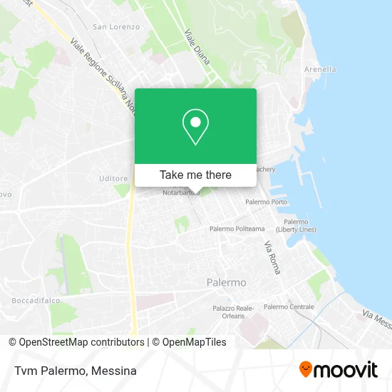 Tvm Palermo map
