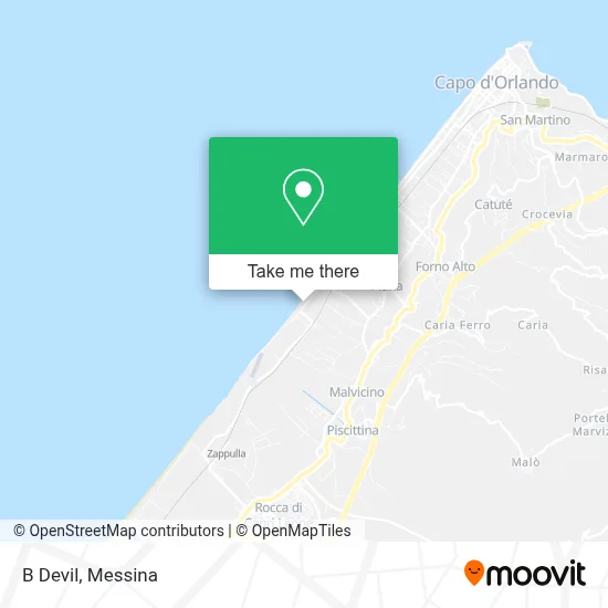 B Devil map