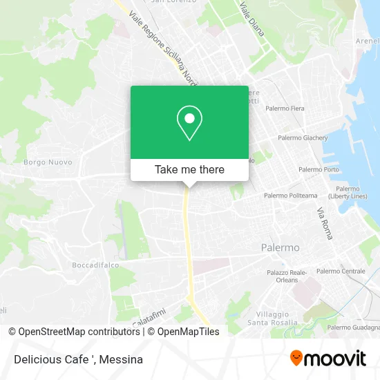 Delicious  Cafe ' map
