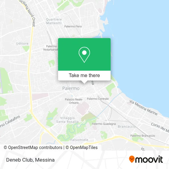Deneb Club map