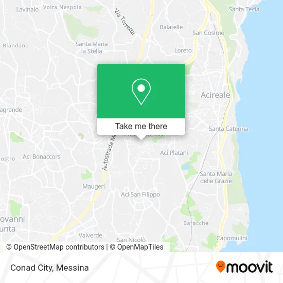 Conad City map