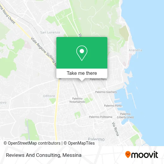 Reviews And Consulting map