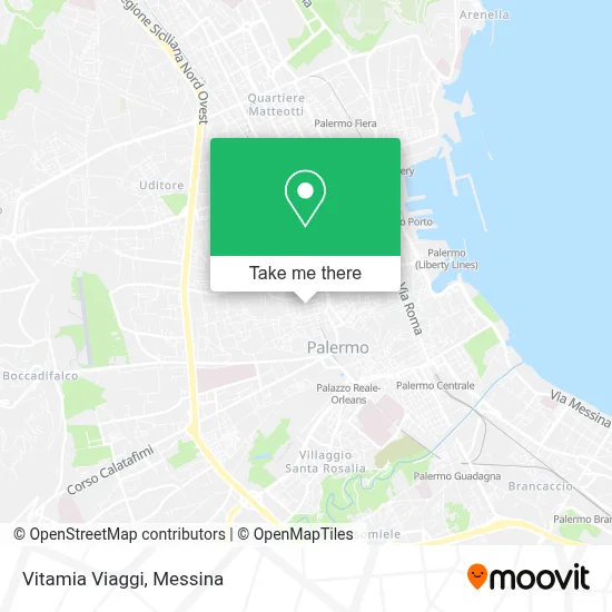 Vitamia Viaggi map