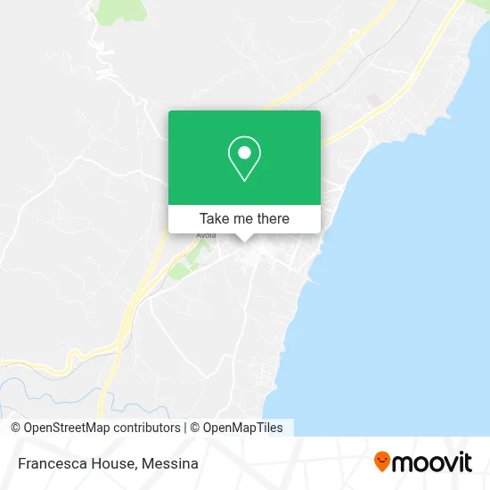 Francesca House map