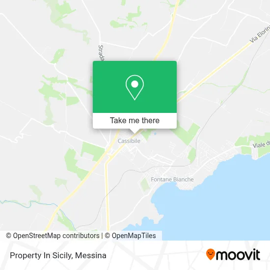 Property In Sicily map