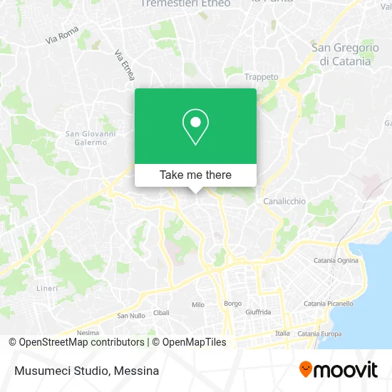 Musumeci Studio map