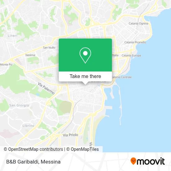 B&B Garibaldi map
