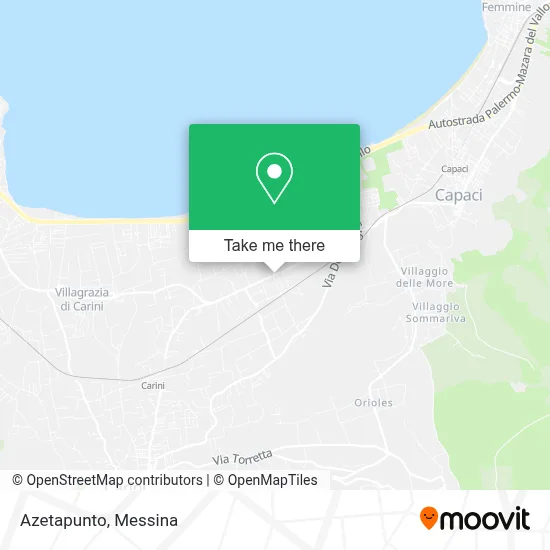 Azetapunto map
