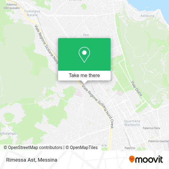 Rimessa Ast map