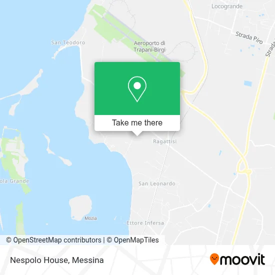 Nespolo House map