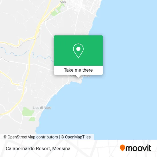 Calabernardo Resort map