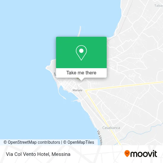 Via Col Vento Hotel map