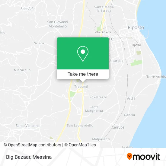 Big Bazaar map