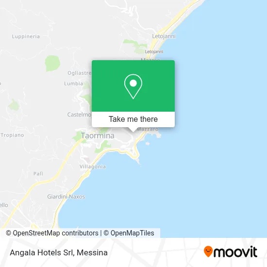 Angala Hotels Srl map