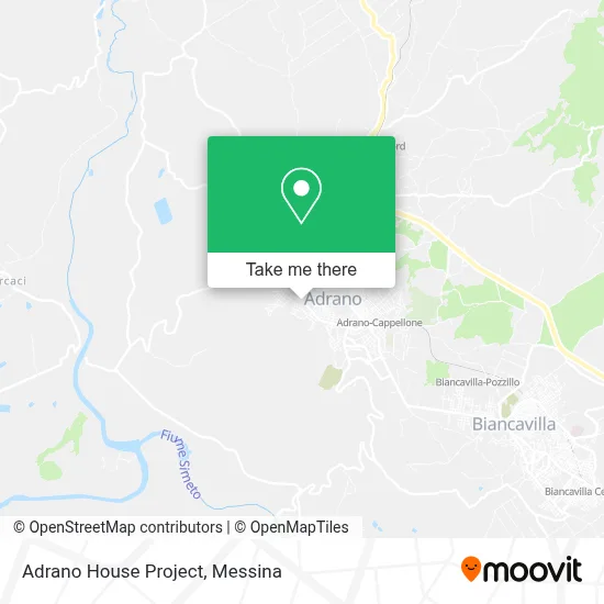 Adrano House Project map