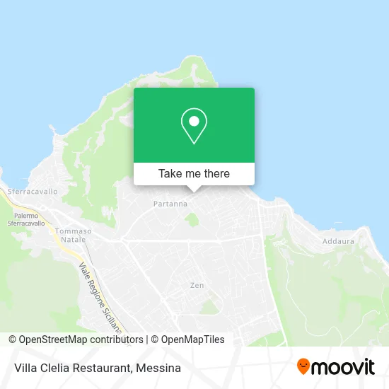 Villa Clelia Restaurant map