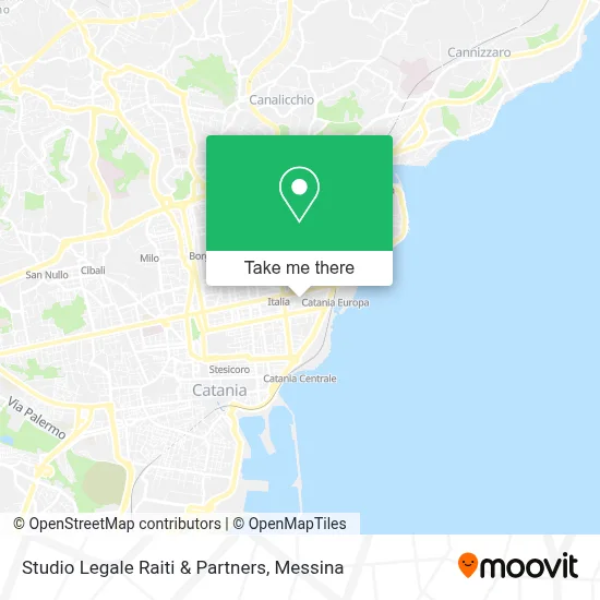 Studio Legale Raiti & Partners map