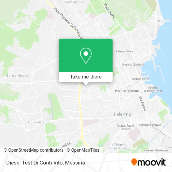 Diesel Test Di Conti Vito map