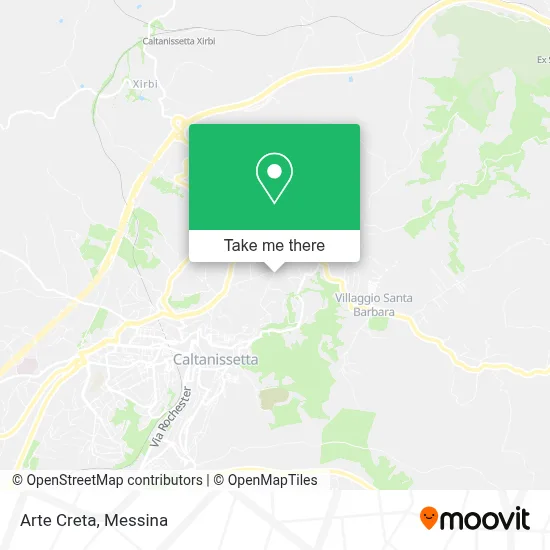 Arte Creta map