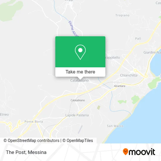 The Post map