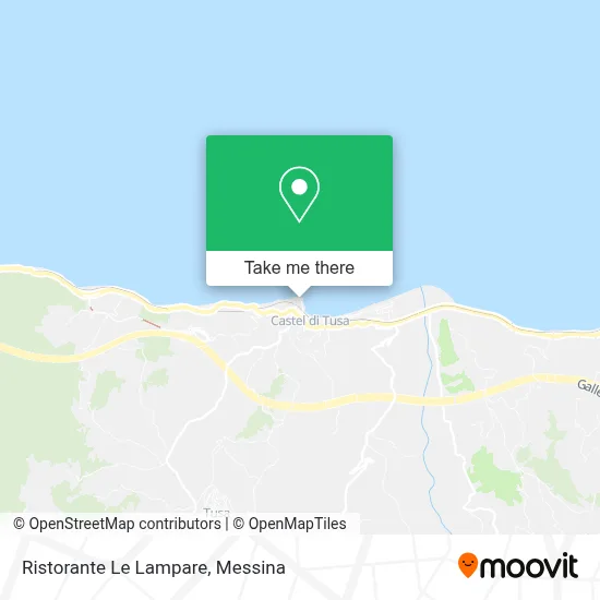 Ristorante Le Lampare map