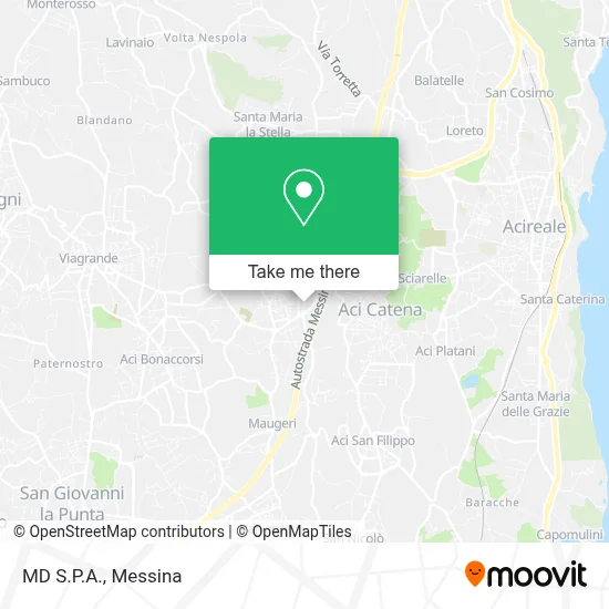 MD S.P.A. map