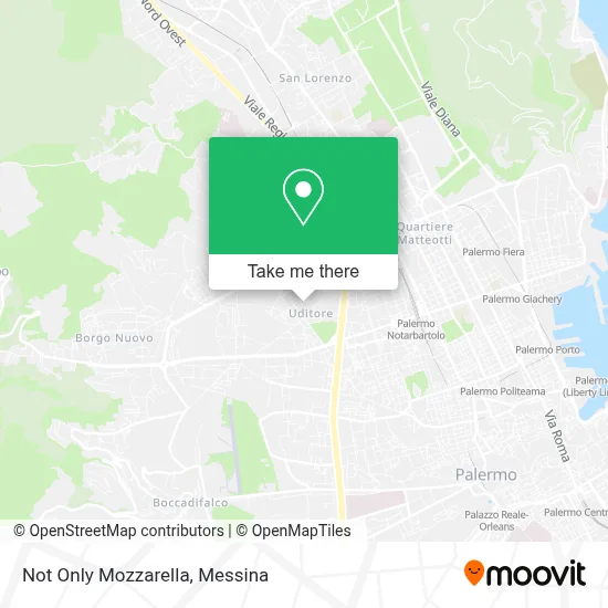 Not Only Mozzarella map