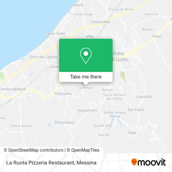 La Ruota Pizzeria Restaurant map