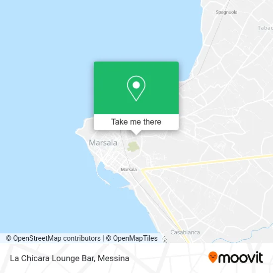 La Chicara Lounge Bar map