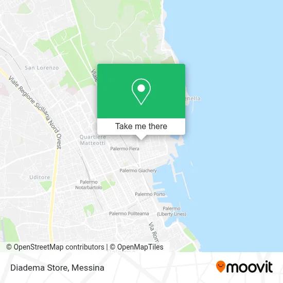 Diadema Store map