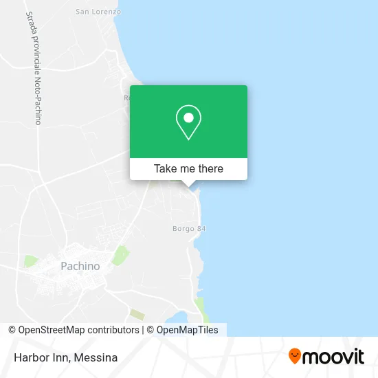 Harbor Inn map
