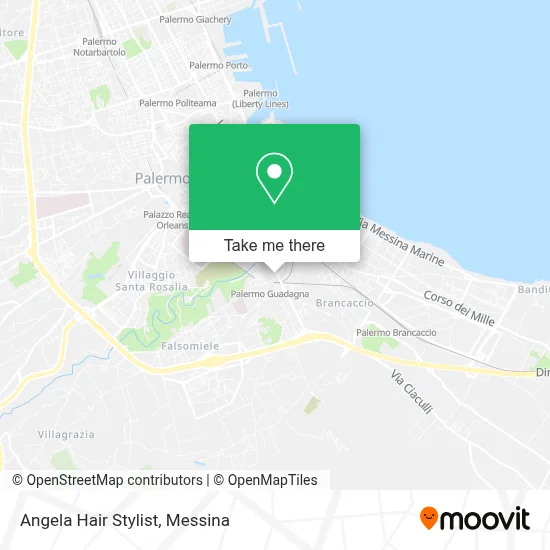 Angela Hair Stylist map